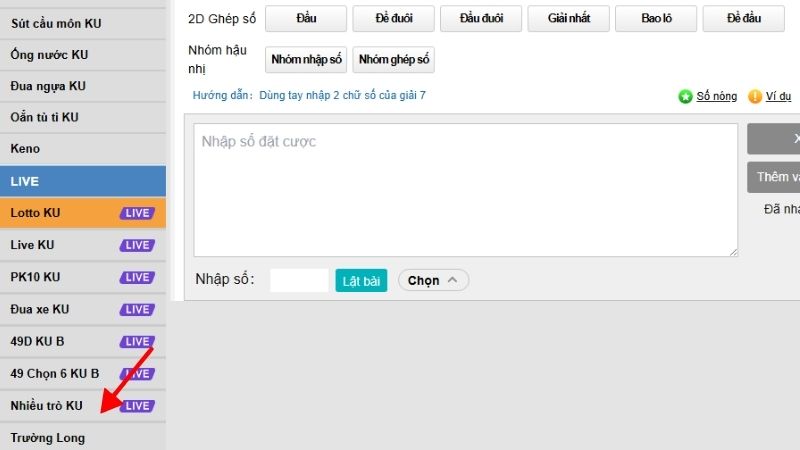 Hướng Dẫn Vào Cược Nhiều Trò KU Chỉ Với 3 Bước Siêu Nhanh 2 Cược nhiều trò KU là sân chơi tổng hợp mang lại nhiều lợi ích cho anh em